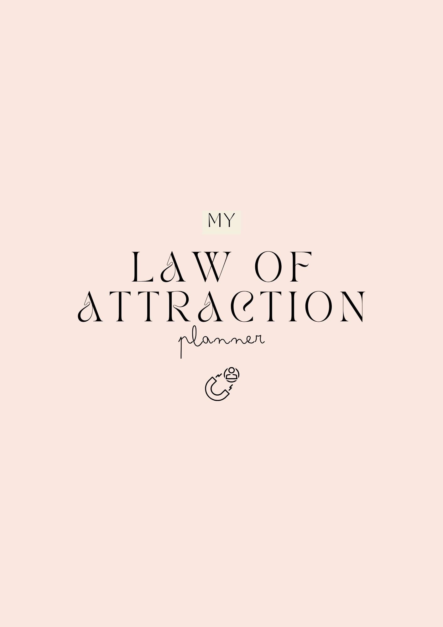 The Law of Attraction Planner