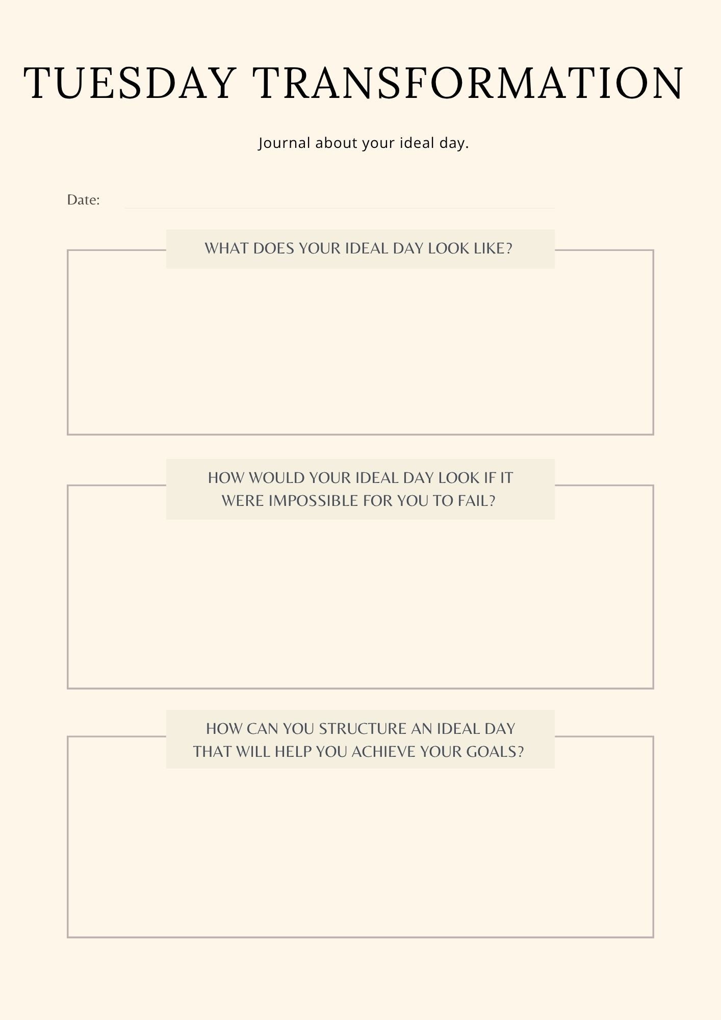 The Guided Journaling Planner