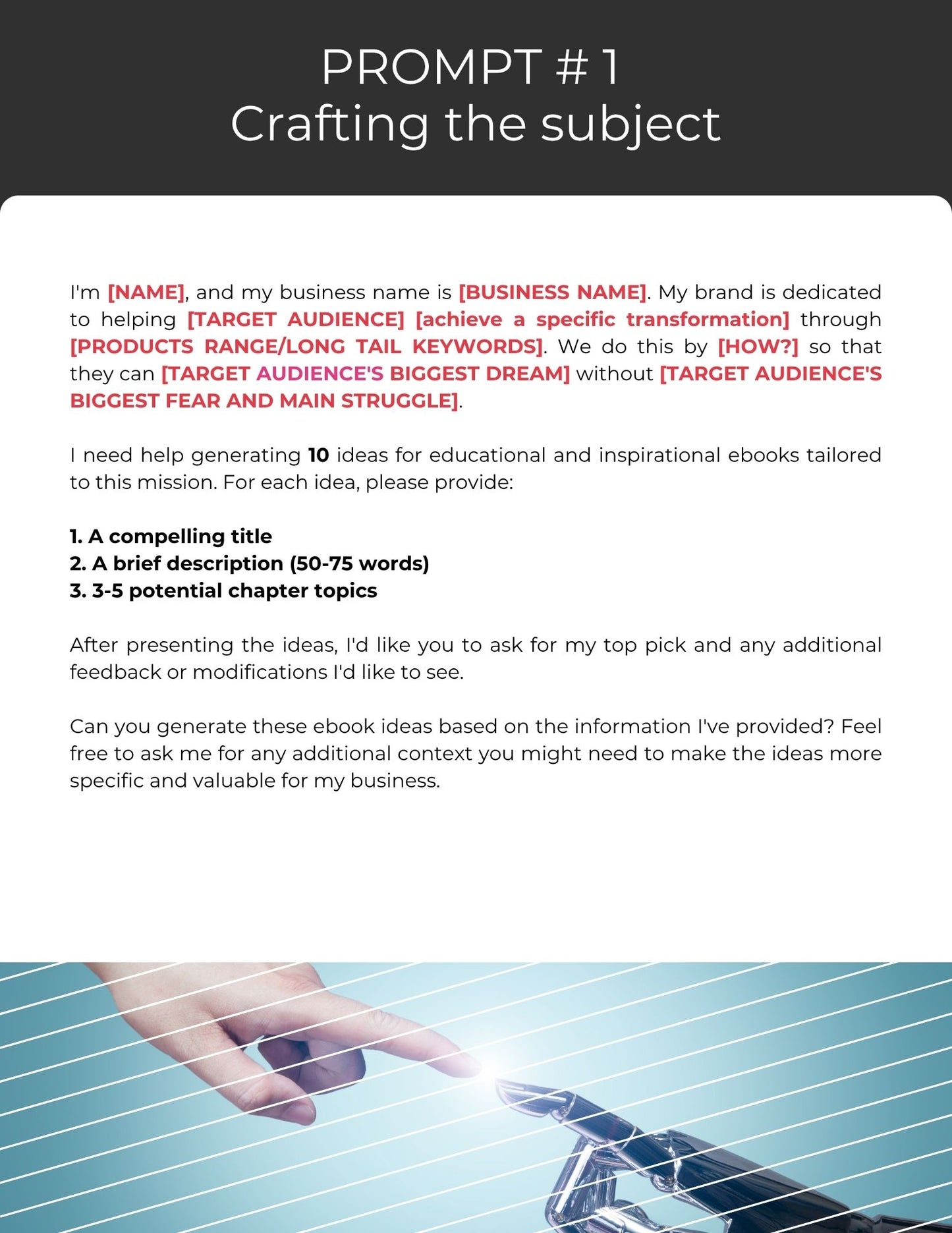 The AI Ebook Blueprint