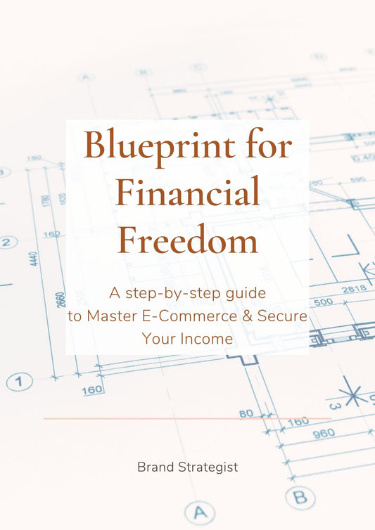 Blueprint for Financial Freedom: Your Step-by-Step Guide to Mastering E-Commerce & Securing Your Income