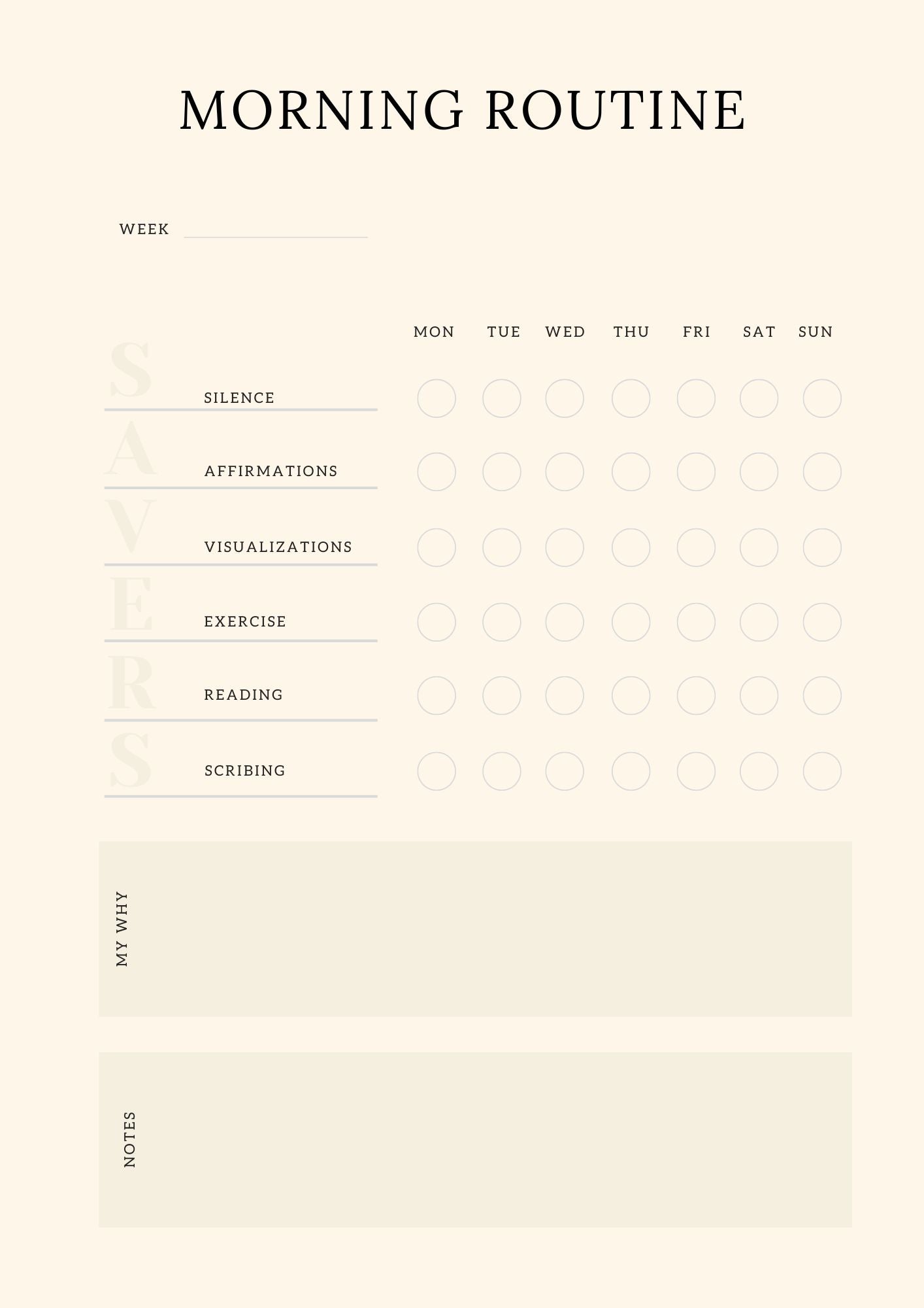 The Manifestation Planner
