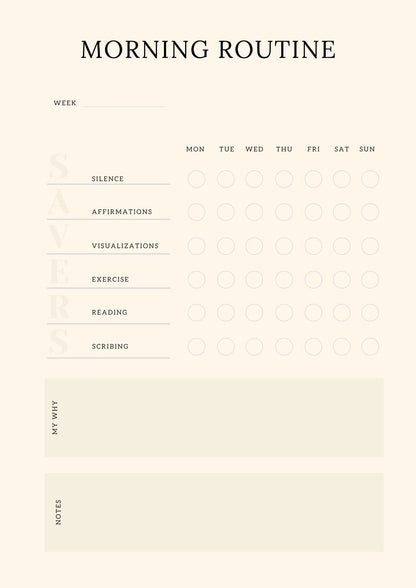 The Manifestation Planner
