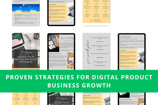 Scale Up: Proven Strategies for Digital Product Business Growth